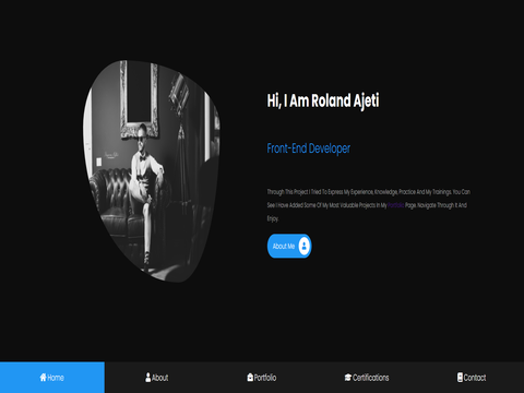 Portofolio Website- Roland Ajeti